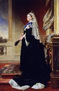 Heinrich von Angeli Queen Victoria (Empress of India) (mk25) oil painting